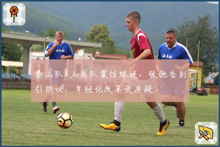 泰山队8人离队震惊球迷,张弛告别引热议,年轻化改革受质疑
